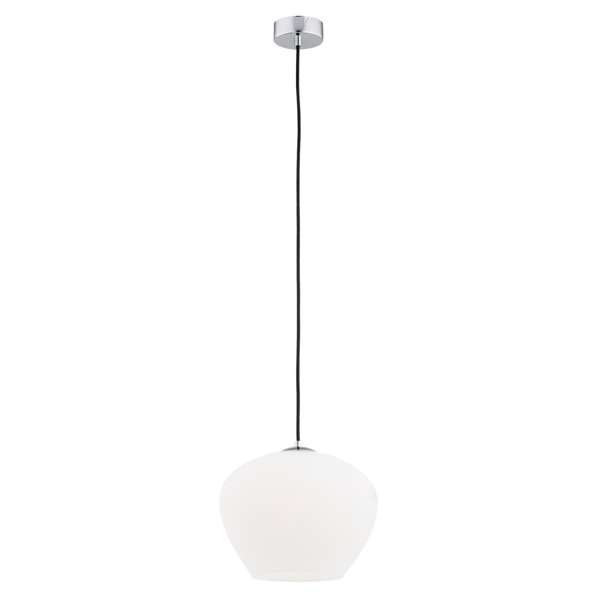 Pendul sticla design decorativ KALIMERA 24cm alb opal, Pendule / Lampi suspendate moderne, LED⭐ modele potrivite pentru iluminat bucatarie, living, dormitor.✅DeSiGn decorativ unic!❤️Promotii lampi❗ ➽ www.evalight.ro. Oferte NOI la corpuri de iluminat suspendate de tavan pt camere de interior (înalte), lustre tip suspensii (lungi) stil modern, elegante cu cristale, abajur din material textil, lemn, metal, sticla, calitate deosebita la cel mai bun pret. a