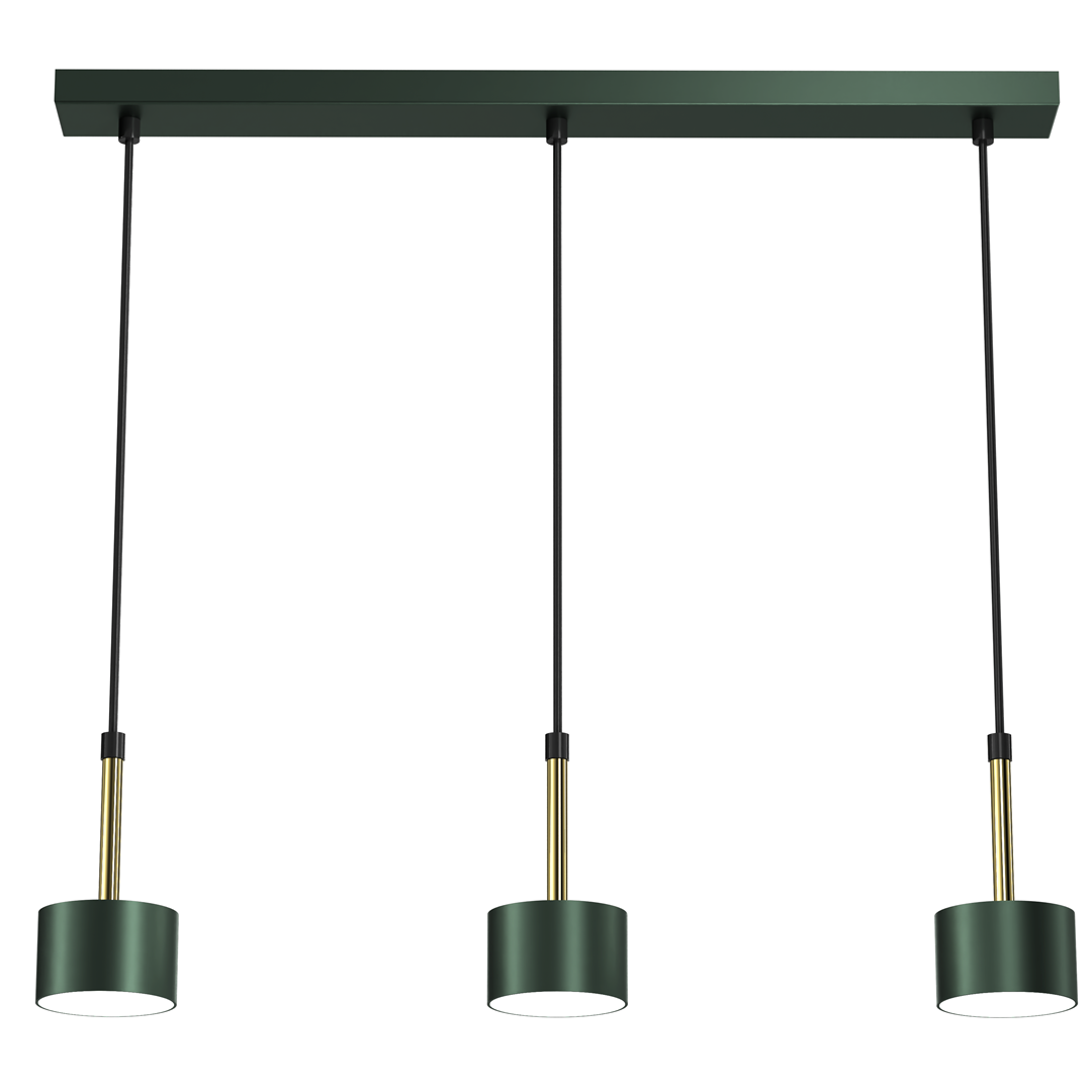 Lustra cu 3 pendule design modern ARENA verde, auriu MLG-MLP7767, Pendule / Lampi suspendate moderne, LED⭐ modele potrivite pentru iluminat bucatarie, living, dormitor.✅DeSiGn decorativ unic!❤️Promotii lampi❗ ➽ www.evalight.ro. Oferte NOI la corpuri de iluminat suspendate de tavan pt camere de interior (înalte), lustre tip suspensii (lungi) stil modern, elegante cu cristale, abajur din material textil, lemn, metal, sticla, calitate deosebita la cel mai bun pret. a