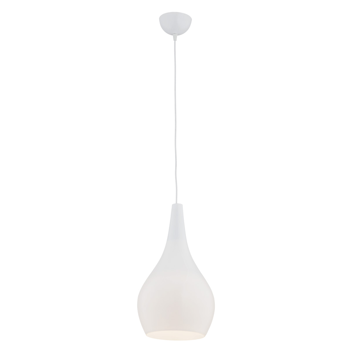 Pendul sticla design decorativ SANTANA alb opal, Pendule / Lustre suspendate moderne, LED⭐ modele elegante pentru bucatarie, living dormitor.✅DeSiGn decorativ unic!❤️Promotii lampi❗ ➽www.evalight.ro. Alege corpuri de iluminat suspendate pt interior stil modern, suspensii de tip pendule cu cristale, abajur material textil, lemn, metal, sticla, bec tip lumanare Edison sau LED, ieftine si de lux, calitate deosebita la cel mai bun pret. a