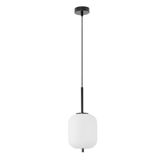 Lustra, Pendul modern Lato negru 16,5cm, Pendule / Lustre suspendate moderne, LED⭐ modele elegante pentru bucatarie, living dormitor.✅DeSiGn decorativ unic!❤️Promotii lampi❗ ➽www.evalight.ro. Alege corpuri de iluminat suspendate pt interior stil modern, suspensii de tip pendule cu cristale, abajur material textil, lemn, metal, sticla, bec tip lumanare Edison sau LED, ieftine si de lux, calitate deosebita la cel mai bun pret. a