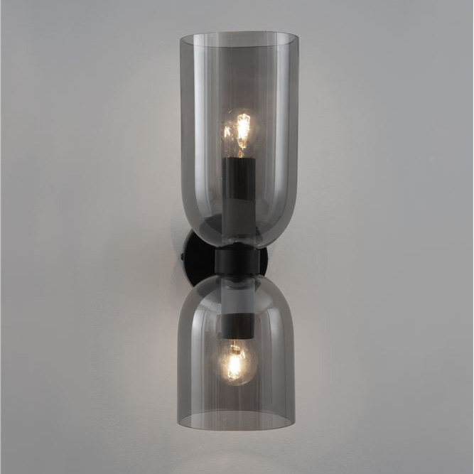 Aplica de perete moderna PALMER fumuriu, Candelabre si Lustre moderne elegante⭐ modele clasice de lux pentru living, bucatarie si dormitor.✅ DeSiGn actual Top 2020!❤️Promotii lampi❗ ➽ www.evalight.ro. Oferte corpuri de iluminat suspendate pt camere de interior (înalte), suspensii (lungi) de tip lustre si candelabre, pendule decorative stil modern, clasic, rustic, baroc, scandinav, retro sau vintage, aplicate pe perete sau de tavan, cu cristale, abajur din material textil, lemn, metal, sticla, bec Edison sau LED, ieftine de calitate deosebita la cel mai bun pret. a