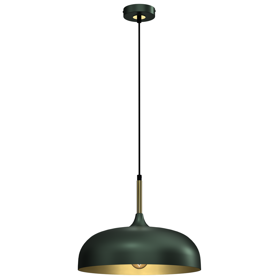 Pendul design modern LINCOLN 35cm, verde, auriu , Pendule / Lustre suspendate moderne, LED⭐ modele elegante pentru bucatarie, living dormitor.✅DeSiGn decorativ unic!❤️Promotii lampi❗ ➽www.evalight.ro. Alege corpuri de iluminat suspendate pt interior stil modern, suspensii de tip pendule cu cristale, abajur material textil, lemn, metal, sticla, bec tip lumanare Edison sau LED, ieftine si de lux, calitate deosebita la cel mai bun pret. a