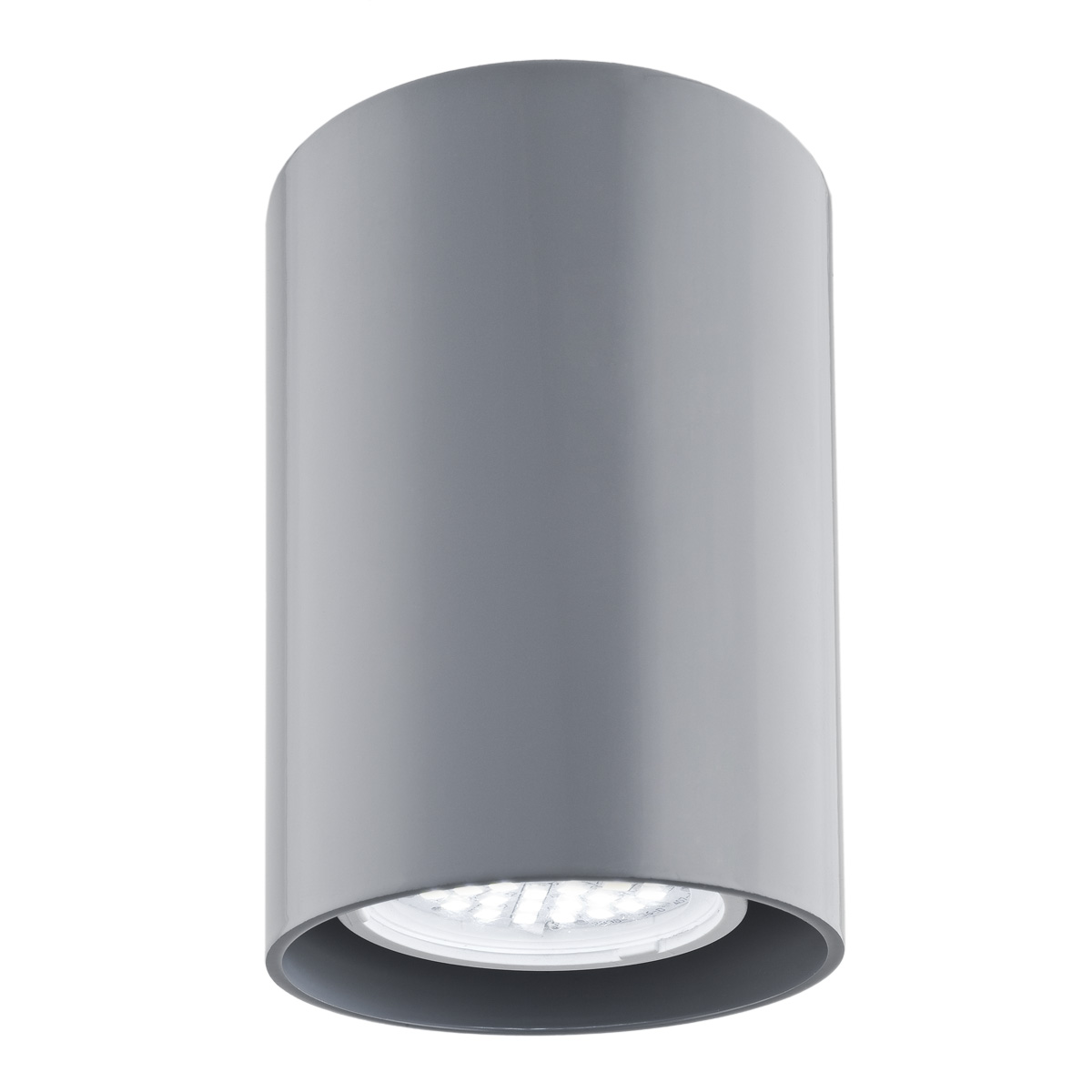 Spot aplicat tavan TYBER GU10 rotund 7cm gri, Spoturi aplicate tavan / perete, mobila, LED⭐modele moderne pentru living,dormitor,bucatarie,baie,hol.✅Design decorativ unic!❤️Promotii lampi❗ ➽ www.evalight.ro. Alege corpuri de iluminat interior de tip spot-uri aparente cu LED, (rotunde si patrate), ieftine de calitate la cel mai bun pret. a