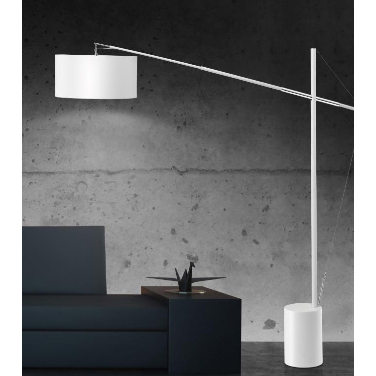 Lampadar, lampa de podea moderna cu inaltime reglabila Traccia alb, Candelabre si Lustre moderne elegante⭐ modele clasice de lux pentru living, bucatarie si dormitor.✅ DeSiGn actual Top 2020!❤️Promotii lampi❗ ➽ www.evalight.ro. Oferte corpuri de iluminat suspendate pt camere de interior (înalte), suspensii (lungi) de tip lustre si candelabre, pendule decorative stil modern, clasic, rustic, baroc, scandinav, retro sau vintage, aplicate pe perete sau de tavan, cu cristale, abajur din material textil, lemn, metal, sticla, bec Edison sau LED, ieftine de calitate deosebita la cel mai bun pret. a