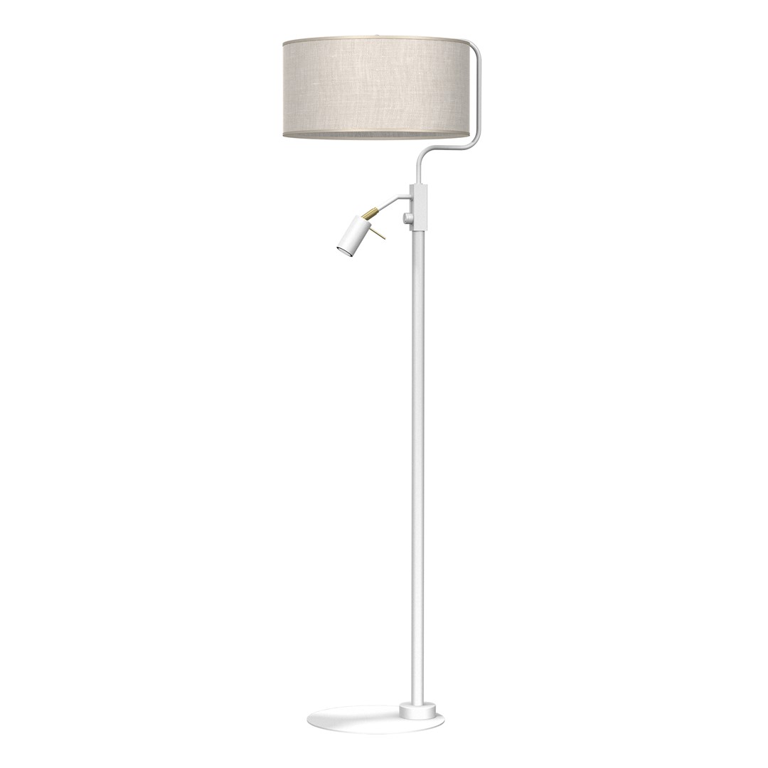 Lampadar cu reader mini GU10, design modern LINO alb , Lampadare moderne de podea⭐ modele elegante pentru iluminat camera living dormitor.✅DeSiGn decorativ de lux unic!❤️Promotii lampi❗ ➽www.evalight.ro. Alege corpuri de iluminat de podea pt interior cu reader LED, ieftine de calitate deosebita la cel mai bun pret. a