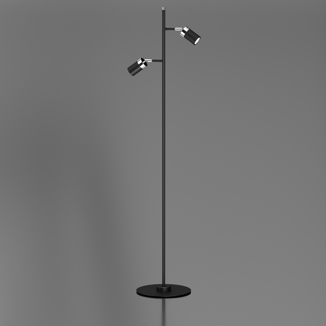 Lampadar, lampa de podea design modern JOKER negru, crom, Lampadare moderne de podea⭐ modele elegante pentru iluminat camera living dormitor.✅DeSiGn decorativ de lux unic!❤️Promotii lampi❗ ➽www.evalight.ro. Alege corpuri de iluminat de podea pt interior cu reader LED, ieftine de calitate deosebita la cel mai bun pret. a