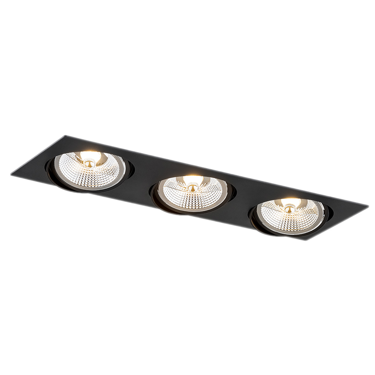 Corp incastrabil cu 3 spoturi directionabile tavan fals OLIMP PLUS negru, Spoturi incastrate tavan / perete, LED⭐ modele moderne pentru baie, living, dormitor, bucatarie, hol.✅Design decorativ unic!❤️Promotii lampi❗ ➽ www.evalight.ro. Alege corpuri de iluminat interior de tip spot-uri incastrabile cu LED, cu lumina calda, alba rece sau neutra, montare in tavanul fals rigips, mobila, pardoseala, beton, ieftine de calitate la cel mai bun pret. a