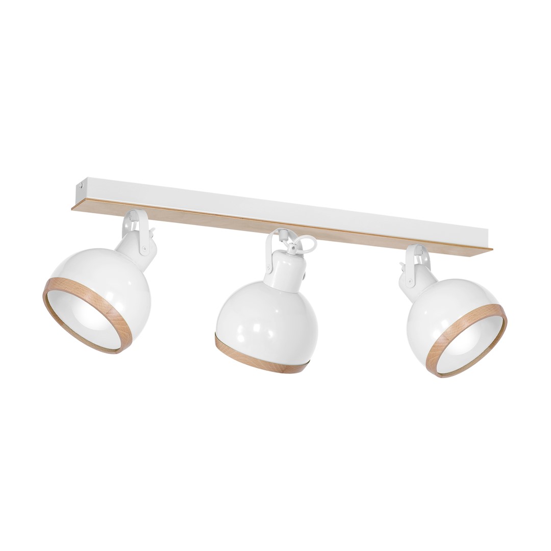 Lustra aplicata cu 3 spoturi directionabile design modern OVAL alb , Corpuri de iluminat interior, moderne⭐ modele lustre interior pentru living, dormitor, bucatarie, baie.✅DeSiGn decorativ de lux!❤️Promotii lampi❗ ➽www.evalight.ro. Alege Corpuri de iluminat interior elegante in stil modern, suspendate sau aplicate de tavan si perete, ieftine de calitate deosebita la cel mai bun pret.
 a