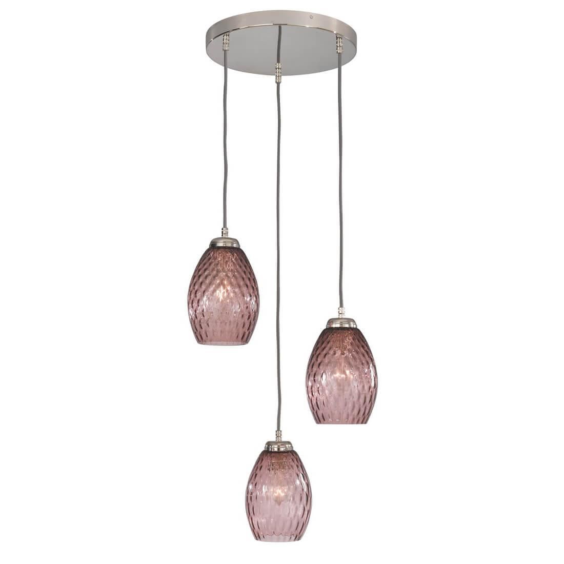 Lustra moderna cu 3 pendule design italian 10008 Amethyst, Pendule / Lustre suspendate moderne, LED⭐ modele elegante pentru bucatarie, living dormitor.✅DeSiGn decorativ unic!❤️Promotii lampi❗ ➽www.evalight.ro. Alege corpuri de iluminat suspendate pt interior stil modern, suspensii de tip pendule cu cristale, abajur material textil, lemn, metal, sticla, bec tip lumanare Edison sau LED, ieftine si de lux, calitate deosebita la cel mai bun pret. a