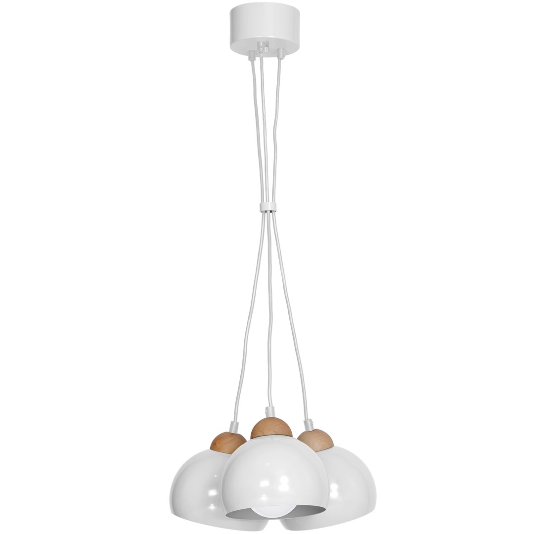 Lustra cu 3 pendule design modern DAMA alb, Corpuri de iluminat interior, moderne⭐ modele lustre interior pentru living, dormitor, bucatarie, baie.✅DeSiGn decorativ de lux!❤️Promotii lampi❗ ➽www.evalight.ro. Alege Corpuri de iluminat interior elegante in stil modern, suspendate sau aplicate de tavan si perete, ieftine de calitate deosebita la cel mai bun pret.
 a