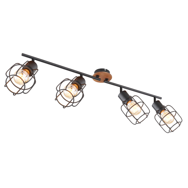 Plafoniera minimalista stil industrial Willa 4, Plafoniere cu 4 spoturi, LED⭐ modele moderne corpuri de iluminat tip spoturi aplicate pe tavan sau perete.✅Design decorativ unic!❤️Promotii lampi❗ ➽ www.evalight.ro. Alege oferte lustre de iluminat interior tip plafoniere si aplice cu 4 spoturi pe bara cu lumina LED si directie reglabila pentru living, dormitor, bucatarie, baie, hol, camera copii, calitate de lux la cel mai bun pret. a