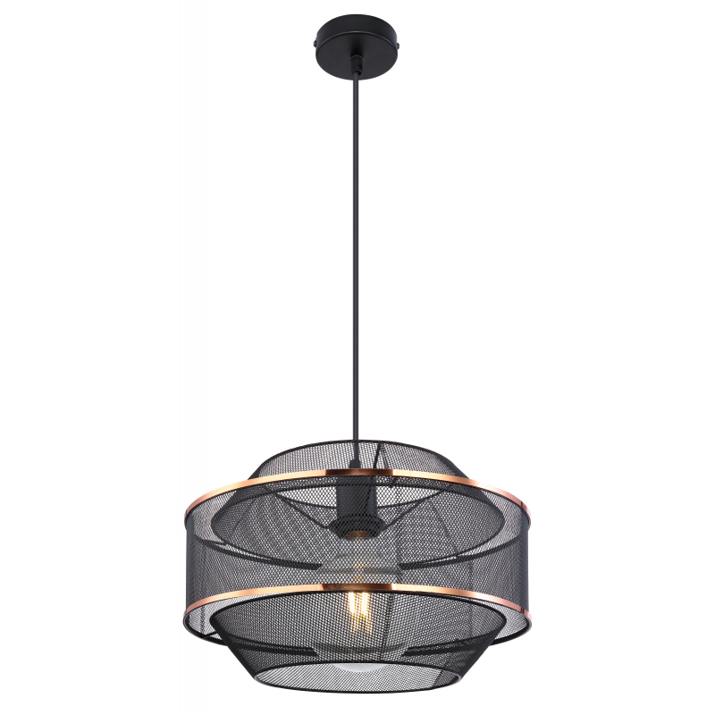 Lustra/ Pendul metal negru/auriu BELLONA, Pendule / Lustre suspendate moderne, LED⭐ modele elegante pentru bucatarie, living dormitor.✅DeSiGn decorativ unic!❤️Promotii lampi❗ ➽www.evalight.ro. Alege corpuri de iluminat suspendate pt interior stil modern, suspensii de tip pendule cu cristale, abajur material textil, lemn, metal, sticla, bec tip lumanare Edison sau LED, ieftine si de lux, calitate deosebita la cel mai bun pret. a