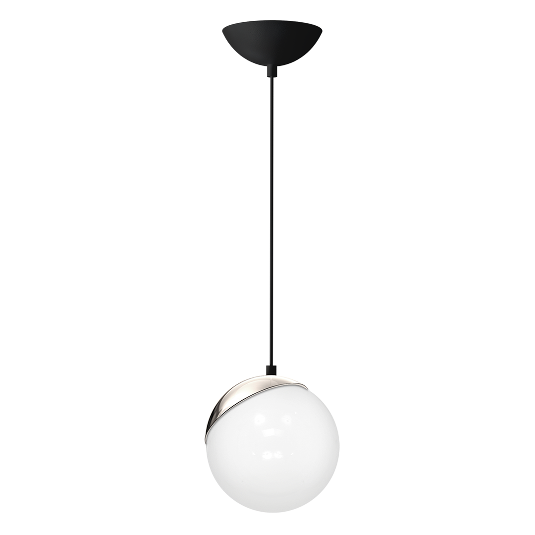 Pendul design modern SFERA negru, crom, Corpuri de iluminat interior, moderne⭐ modele lustre interior pentru living, dormitor, bucatarie, baie.✅DeSiGn decorativ de lux!❤️Promotii lampi❗ ➽www.evalight.ro. Alege Corpuri de iluminat interior elegante in stil modern, suspendate sau aplicate de tavan si perete, ieftine de calitate deosebita la cel mai bun pret.
 a