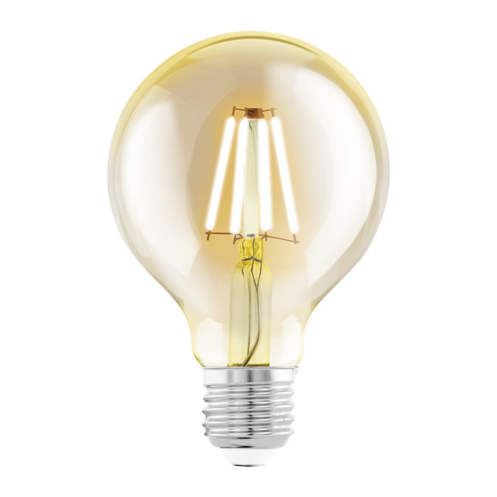 Bec E27-LED-G80 4W 350lm 2200k, Becuri LED E27 - Bec soclu E27 - dulie bec E27⭐ modele becuri economice LED si clasice cu filament Edison style, decorative vintage.✅Clasa eficienta energetica❗ ➽ www.evalight.ro. Alege temperatura de culoare potrivita a becurilor functie de tipul de iluminare: cu lumina calda, rece, naturala sau neutra. 
Becuri cu soclu (dulie) de tip E27, surse de iluminat inteligente: cu senzor de miscare (telecomanda), (solare) cu consum redus de energie, surse incandescente cu dulie si soclu normale (ceramica, sticla, plastic, aluminiu), LED dimabile cu lumina calda (3000K), lumina rece alba (6500K) si lumina neutra (4000K), lumina naturala, flux luminos cu lumeni, bec LED echivalent 40W / 60W / 100W  tensinea curentului electric este de 12V fata de 220V (Volti) si durata mare de viata, becuri cu lumina puternica stralucitoare, colorate si multicolore, cu forma de lumanare, glob mare sau mic, rezistente la caldura si la apa, ce se aprinde instant la trecerea curentului electric, cu garantie cel mai bun pret❗ a