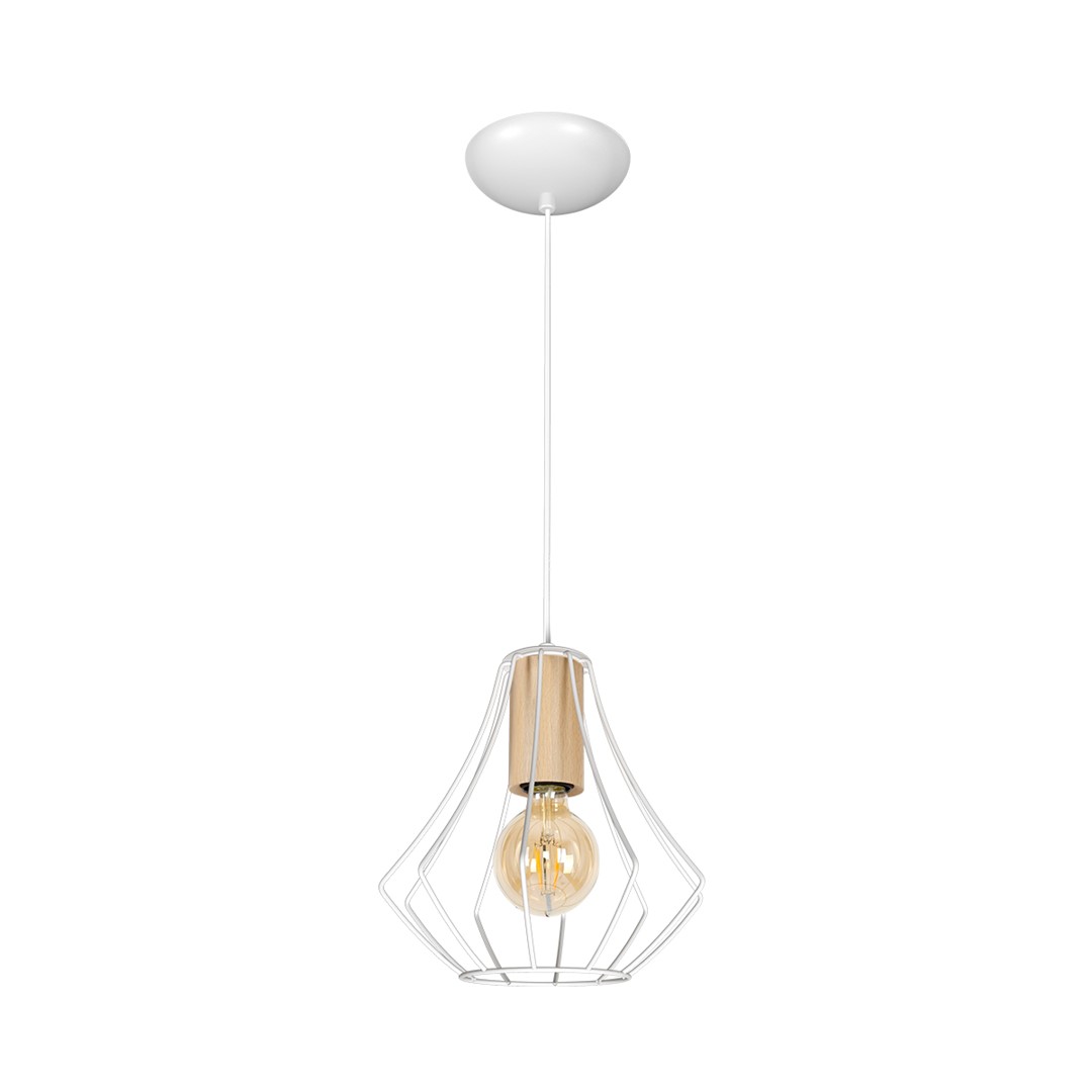 Pendul design modern WILL alb, Candelabre si Lustre moderne elegante⭐ modele clasice de lux pentru living, bucatarie si dormitor.✅ DeSiGn actual Top 2020!❤️Promotii lampi❗ ➽ www.evalight.ro. Oferte corpuri de iluminat suspendate pt camere de interior (înalte), suspensii (lungi) de tip lustre si candelabre, pendule decorative stil modern, clasic, rustic, baroc, scandinav, retro sau vintage, aplicate pe perete sau de tavan, cu cristale, abajur din material textil, lemn, metal, sticla, bec Edison sau LED, ieftine de calitate deosebita la cel mai bun pret. a