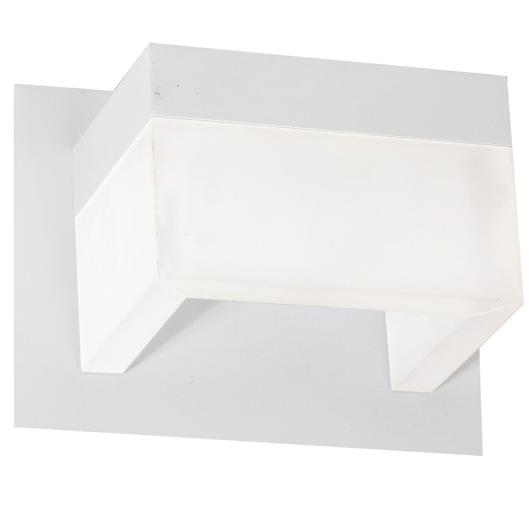 Aplica LED de perete design modern CUBO alb, Aplice de perete LED, moderne⭐ modele potrivite pentru dormitor, living, baie, hol, bucatarie.✅DeSiGn LED decorativ unic!❤️Promotii lampi❗ ➽ www.evalight.ro. Alege corpuri de iluminat cu LED pt interior, elegante din cristal (becuri cu leduri si module LED integrate cu lumina calda, naturala sau rece), ieftine si de lux, calitate deosebita la cel mai bun pret.  a