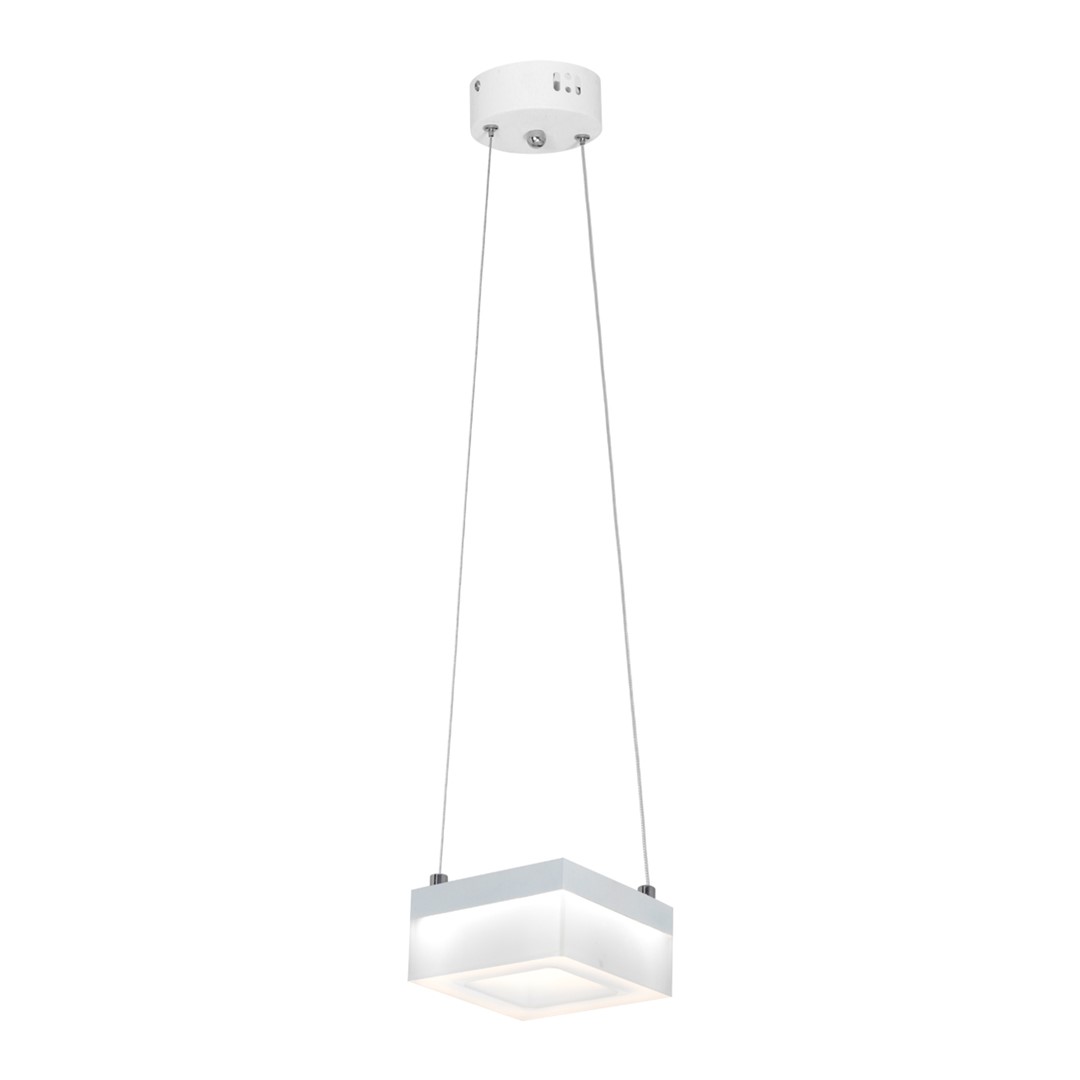 Pendul LED design modern CUBO alb, Lustre LED, moderne⭐ modele pendule pentru iluminat dormitor, living, bucatarie.✅DeSiGn decorativ unic!❤️Promotii lampi LED❗ ➽ www.evalight.ro. Alege corpuri de iluminat cu LED suspendate pt interior, suspensii elegante de lux cu cristale (becuri cu leduri si module LED integrate cu lumina calda, naturala sau rece), ieftine de calitate deosebita la cel mai bun pret.  a