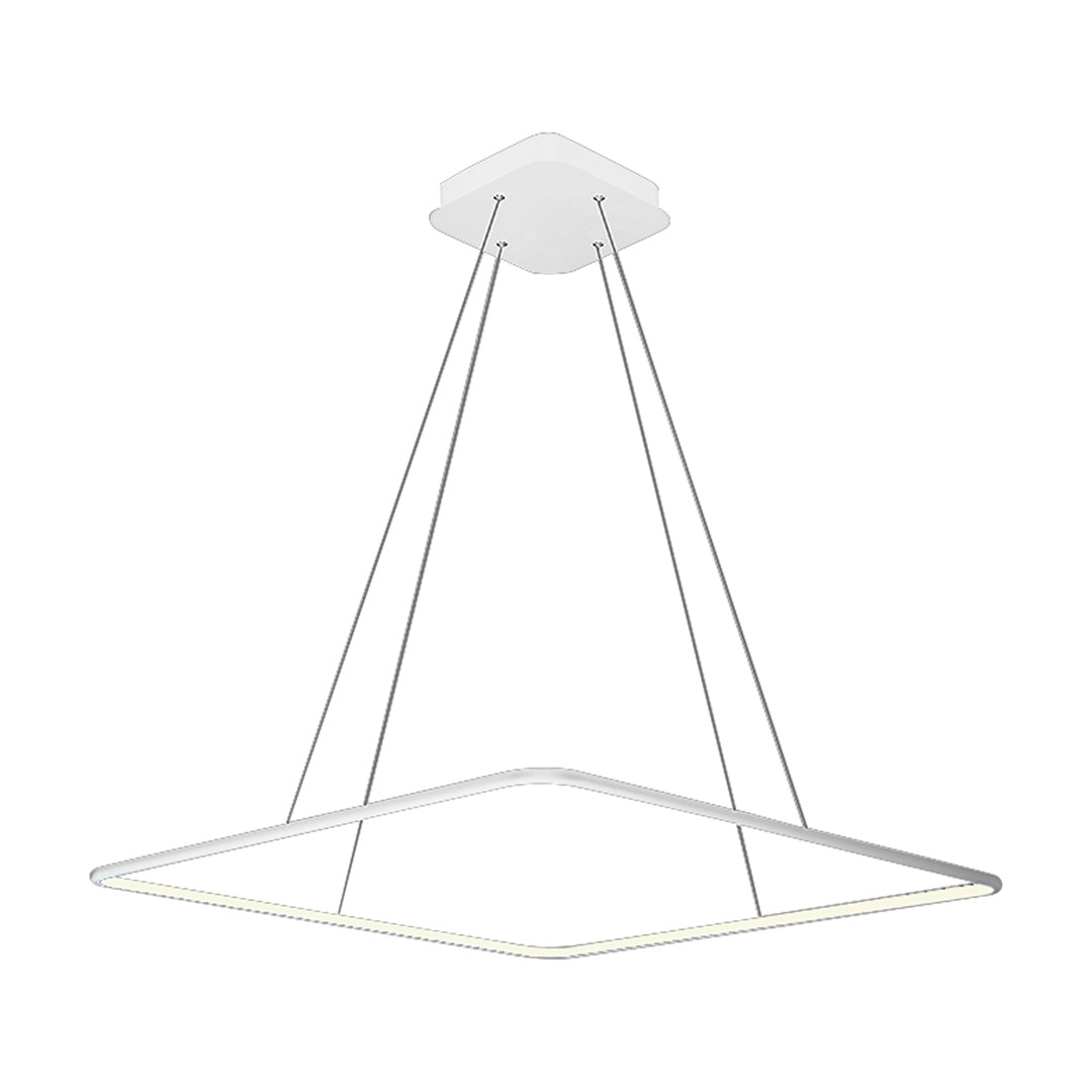 Lustra LED suspendata design modern NIX alb, 40x40cm, Corpuri de iluminat interior LED⭐ modele lustre interior LED pentru living, dormitor, bucatarie, baie.✅DeSiGn decorativ de lux!❤️Promotii lampi LED❗ ➽www.evalight.ro. Alege Corpuri de iluminat interior LED elegante in stil modern, suspendate sau aplicate de tavan si perete, ieftine de calitate deosebita la cel mai bun pret. a