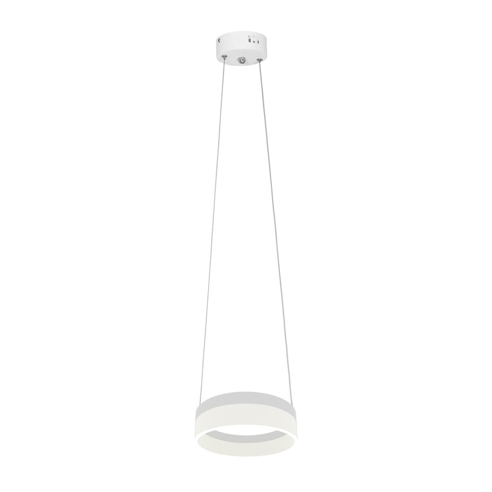 Pendul LED design modern RING alb, 20cm, Corpuri de iluminat interior LED⭐ modele lustre interior LED pentru living, dormitor, bucatarie, baie.✅DeSiGn decorativ de lux!❤️Promotii lampi LED❗ ➽www.evalight.ro. Alege Corpuri de iluminat interior LED elegante in stil modern, suspendate sau aplicate de tavan si perete, ieftine de calitate deosebita la cel mai bun pret. a