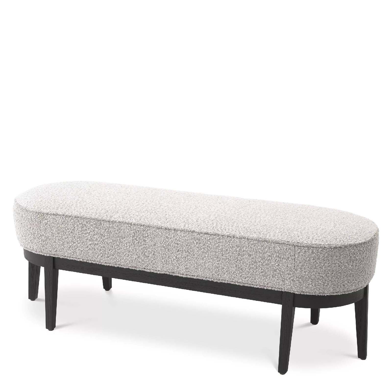 Bancheta eleganta design LUX Jarrett, Boucle grey, Tabureti / Banchete moderne⭐ modele elegante tapitate cu spatiu de depozitare sau pat, ideale pentru hol, dormitor, bucatarie, living. ➽ www.evalight.ro. Alege scaune tip taburet, bancuta, bancheta tapitata cu spatar si lada de depozitare pt amenajare casa, tapiterii colorate, din piele naturala (ecologica), stofa, material textil, catifea, cu picioare metalice sau din lemn, clasice, vintage (retro si industriale), ieftine si de calitate deosebita la cel mai bun pret.

 a