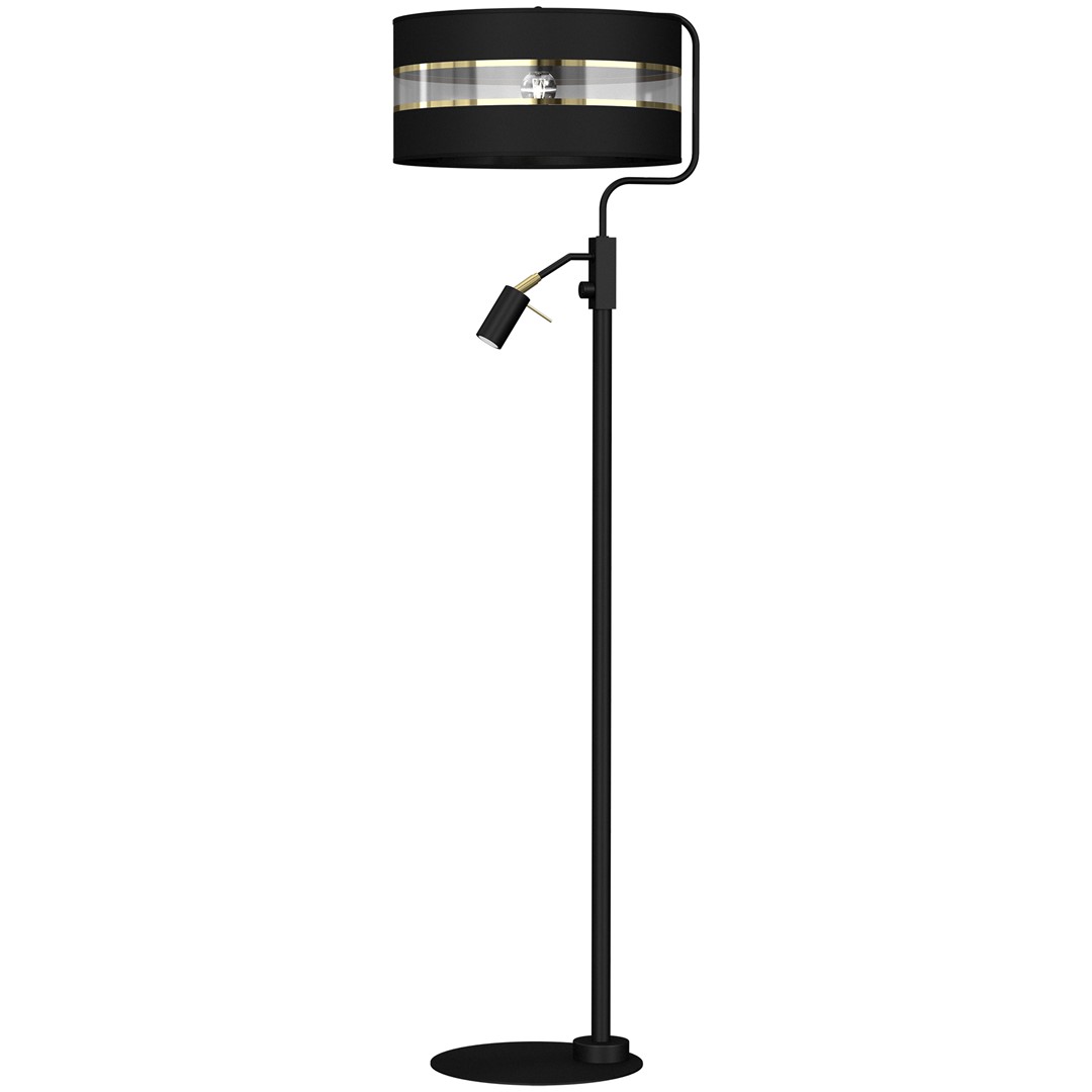 Lampadar cu reader mini GU10 design modern ULTIMO negru, Lampadare moderne de podea⭐ modele elegante pentru iluminat camera living dormitor.✅DeSiGn decorativ de lux unic!❤️Promotii lampi❗ ➽www.evalight.ro. Alege corpuri de iluminat de podea pt interior cu reader LED, ieftine de calitate deosebita la cel mai bun pret. a