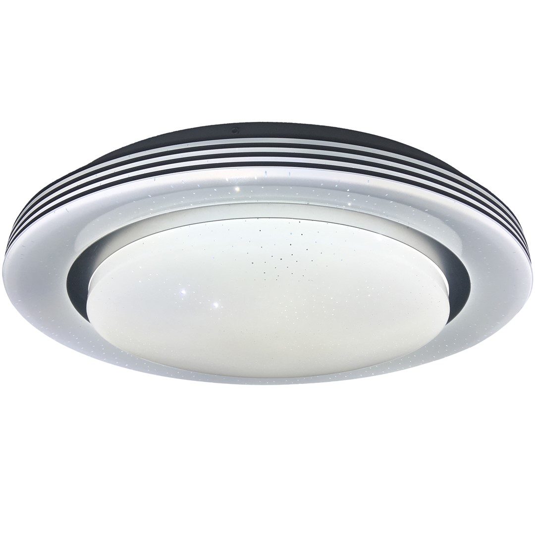 Plafoniera LED cu telecomanda, diametru 48cm, KELLY alb, Lustre LED cu telecomanda, dimabile⭐ modele moderne corpuri de iluminat LED cu telecomanda.✅Lampi DeSiGn LED decorativ❗ ➽www.evalight.ro a