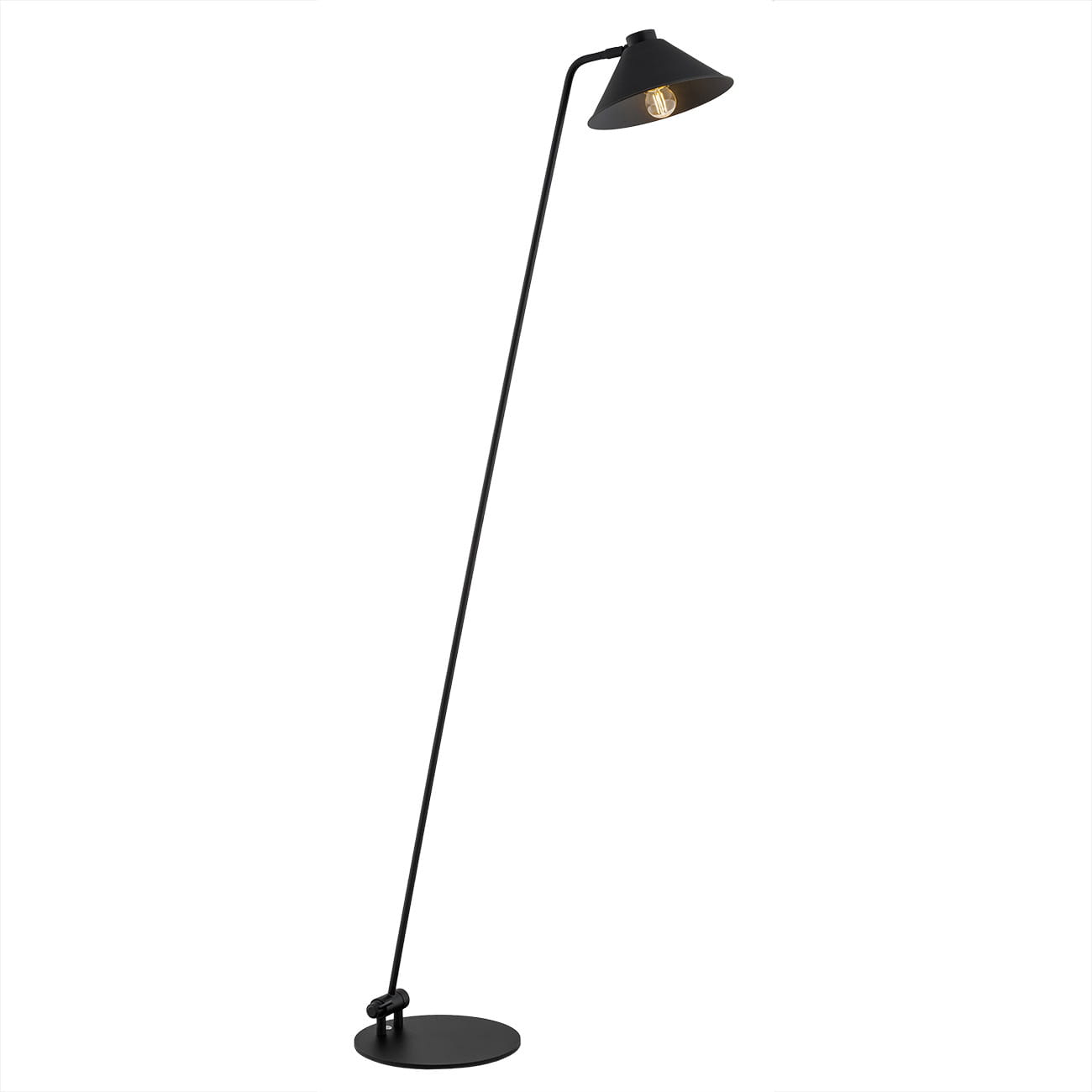 Lampadar, lampa de podea design modern GABIAN negru, Lampadare moderne de podea⭐ modele elegante pentru iluminat camera living dormitor.✅DeSiGn decorativ de lux unic!❤️Promotii lampi❗ ➽www.evalight.ro. Alege corpuri de iluminat de podea pt interior cu reader LED, ieftine de calitate deosebita la cel mai bun pret. a