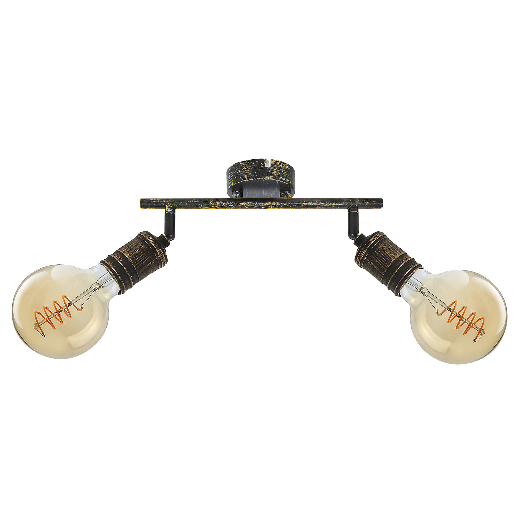 Lustra aplicata 2l design industrial Fidel auriu antic, Lustre aplicate, moderne⭐ modele elegante pentru living, dormitor, bucatarie sau hol.✅DeSiGn decorativ unic!❤️Promotii lampi❗ ➽www.evalight.ro. Alege corpuri de iluminat interior de tip plafoniera si lustre aplicate de tavan, ieftine de de lux, calitate deosebita la cel mai bun pret. a