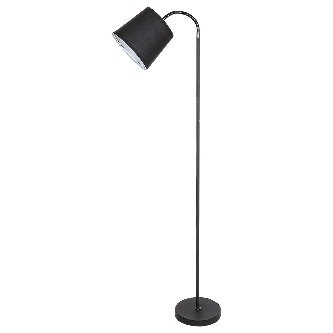 Lampadar, lampa de podea design elegant GODRIC negru, Lampi de podea cu picior inalt⭐ lampadare moderne retro sau vintage pentru living.✅DeSiGn decorativ de lux unic!❤️Promotii lampi❗ ➽www.evalight.ro. Alege corpuri de iluminat de podea pt interior cu reader LED, clasice cu decor elegant, stil industrial din metal cu picior inalt curbat, trepied din lemn, abajur din material textil, sticla, tesatura, ieftine de calitate deosebita la cel mai bun pret. a