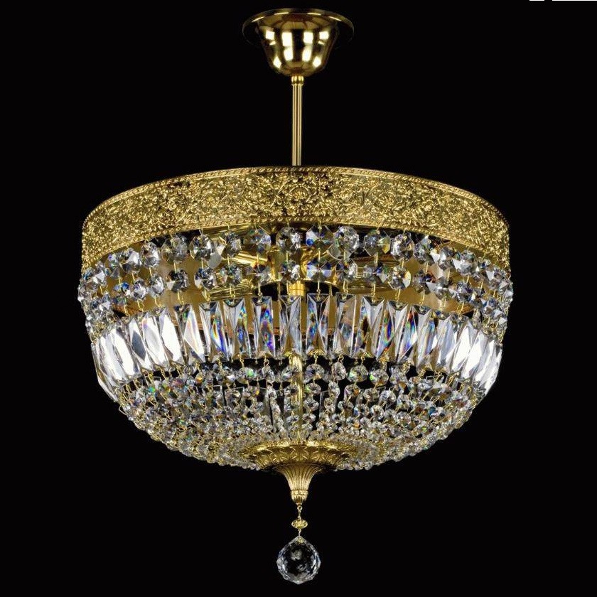 Lustra Cristal Bohemia Exclusive diametru 42cm Babeta II., Lustre Cristal Bohemia⭐ modele deosebite de candelabre din cristal Bohemia autentic din Cehia.✅Design Baroc de lux Premium Top❗ ➽ www.evalight.ro. a