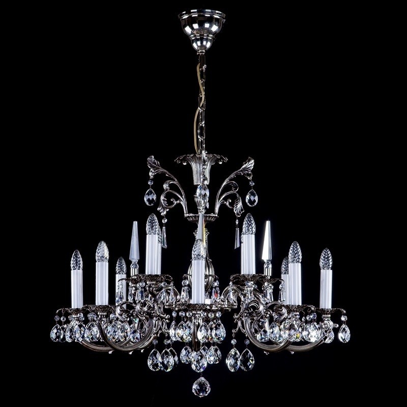 Candelabru cristal Bohemia 12 brate ARABELA antique CE, Lustre Cristal Bohemia⭐ modele deosebite de candelabre din cristal Bohemia autentic din Cehia.✅Design Baroc de lux Premium Top❗ ➽ www.evalight.ro. a