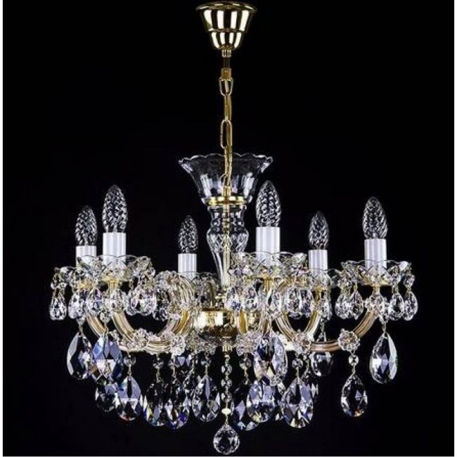 Candelabru Cristal Bohemia Exclusive 6 brate, diam.59cm MARIA TEREZIA 39 CE, Lustre Cristal Bohemia⭐ modele deosebite de candelabre din cristal Bohemia autentic din Cehia.✅Design Baroc de lux Premium Top❗ ➽ www.evalight.ro. a