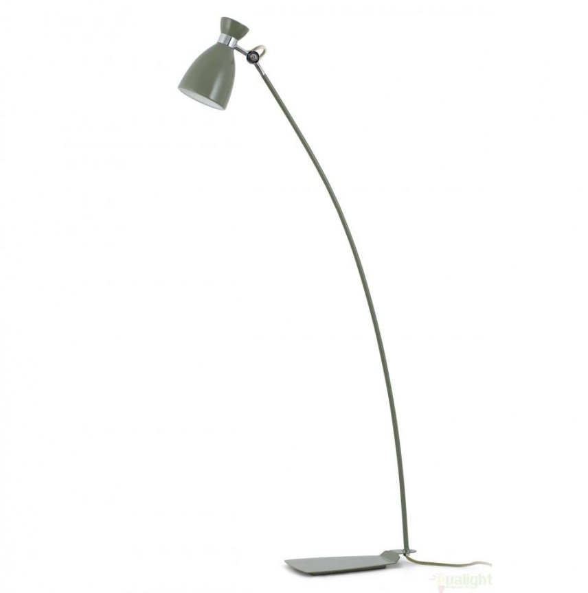 Lampadar / lampa de podea vintage verde H-125 cm, Retro 20020, Lampadare moderne de podea⭐ modele elegante pentru iluminat camera living dormitor.✅DeSiGn decorativ de lux unic!❤️Promotii lampi❗ ➽www.evalight.ro. Alege corpuri de iluminat de podea pt interior cu reader LED, ieftine de calitate deosebita la cel mai bun pret. a