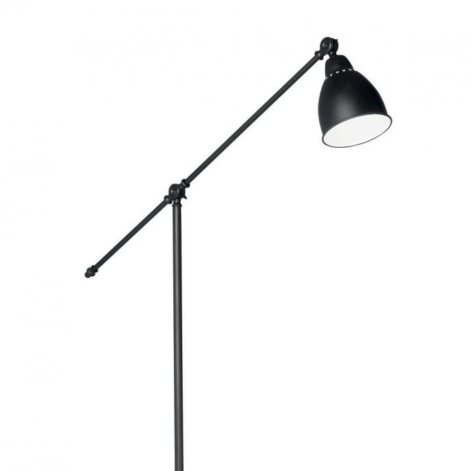 Lampadar, lampa de podea cu brat reglabil, finisaj negru, NEWTON PT1 003528, Lampadare moderne de podea⭐ modele elegante pentru iluminat camera living dormitor.✅DeSiGn decorativ de lux unic!❤️Promotii lampi❗ ➽www.evalight.ro. Alege corpuri de iluminat de podea pt interior cu reader LED, ieftine de calitate deosebita la cel mai bun pret. a