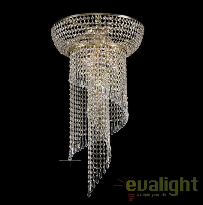 Plafoniera cristal Bohemia L15 012/07/3 , Plafoniere Cristal Bohemia⭐ modele deosebite de lustre tavan din cristal Bohemia autentic din Cehia.✅Design de lux unicat Premium Top❗ ➽ www.evalight.ro.  a