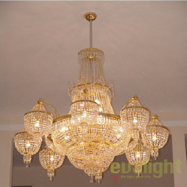 Lustra LUX cristal Bohemia diametru 200cm, L15 525/64/3-P; F 2 floor, Lustre Cristal Bohemia⭐ modele deosebite de candelabre din cristal Bohemia autentic din Cehia.✅Design Baroc de lux Premium Top❗ ➽ www.evalight.ro. a