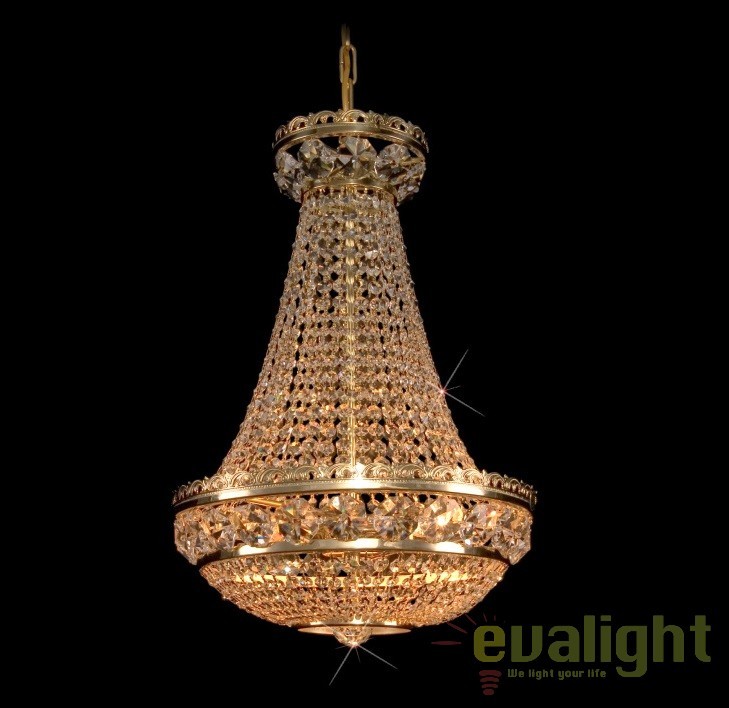 Lustra imperial cristal Bohemia L15 557/05/6, Candelabre si Lustre moderne elegante⭐ modele clasice de lux pentru living, bucatarie si dormitor.✅ DeSiGn actual Top 2020!❤️Promotii lampi❗ ➽ www.evalight.ro. Oferte corpuri de iluminat suspendate pt camere de interior (înalte), suspensii (lungi) de tip lustre si candelabre, pendule decorative stil modern, clasic, rustic, baroc, scandinav, retro sau vintage, aplicate pe perete sau de tavan, cu cristale, abajur din material textil, lemn, metal, sticla, bec Edison sau LED, ieftine de calitate deosebita la cel mai bun pret. a