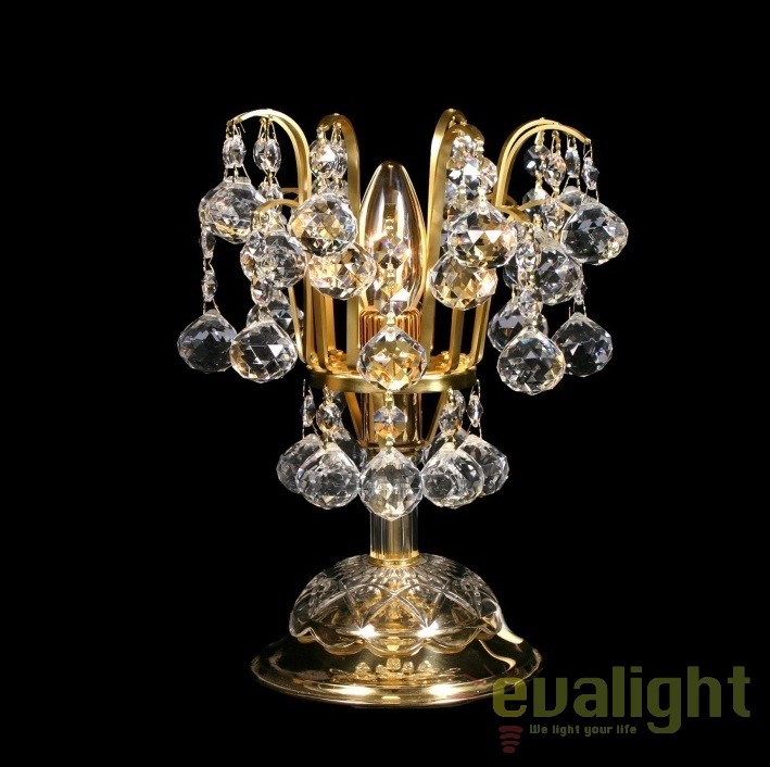 Veioza, lampa de masa LUX cristal Bohemia S37 555/01/4, Candelabre si Lustre moderne elegante⭐ modele clasice de lux pentru living, bucatarie si dormitor.✅ DeSiGn actual Top 2020!❤️Promotii lampi❗ ➽ www.evalight.ro. Oferte corpuri de iluminat suspendate pt camere de interior (înalte), suspensii (lungi) de tip lustre si candelabre, pendule decorative stil modern, clasic, rustic, baroc, scandinav, retro sau vintage, aplicate pe perete sau de tavan, cu cristale, abajur din material textil, lemn, metal, sticla, bec Edison sau LED, ieftine de calitate deosebita la cel mai bun pret. a