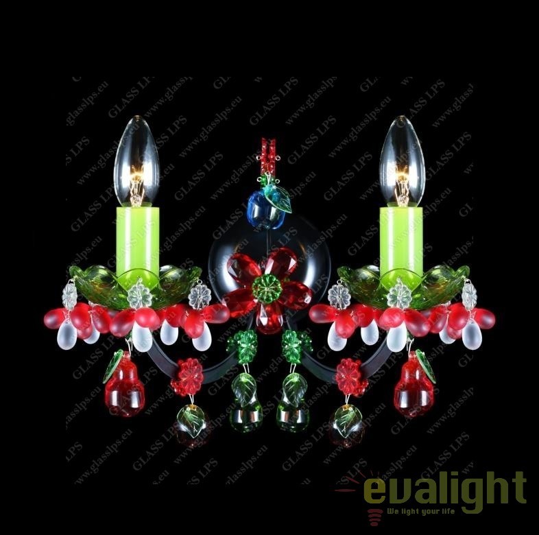 Aplica de perete Maria Theresa, cristal Bohemia N24 535/02/(7, 8), Promotii lustre, reduceri⭐ corpuri de iluminat, mobila si decoratiuni de interior si exterior.⭕Oferte Pret redus online ➽ www.evalight.ro❗ a