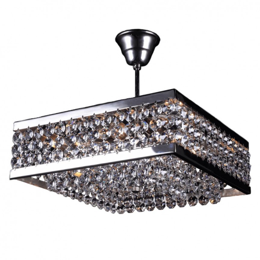 Lustra moderna cristal Bohemia L17 201/06/6; F tube, Lustre cristal si Corpuri de iluminat suspendate⭐ modele de lux elegante din cristal Stil Exclusive.✅Design Premium Top❗ ➽ www.evalight.ro.  a