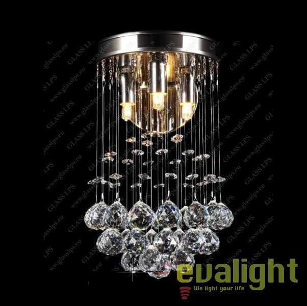 Aplica de perete moderna cristal Bohemia N27 541/03/4, Lustre cristal si Corpuri de iluminat suspendate⭐ modele de lux elegante din cristal Stil Exclusive.✅Design Premium Top❗ ➽ www.evalight.ro.  a