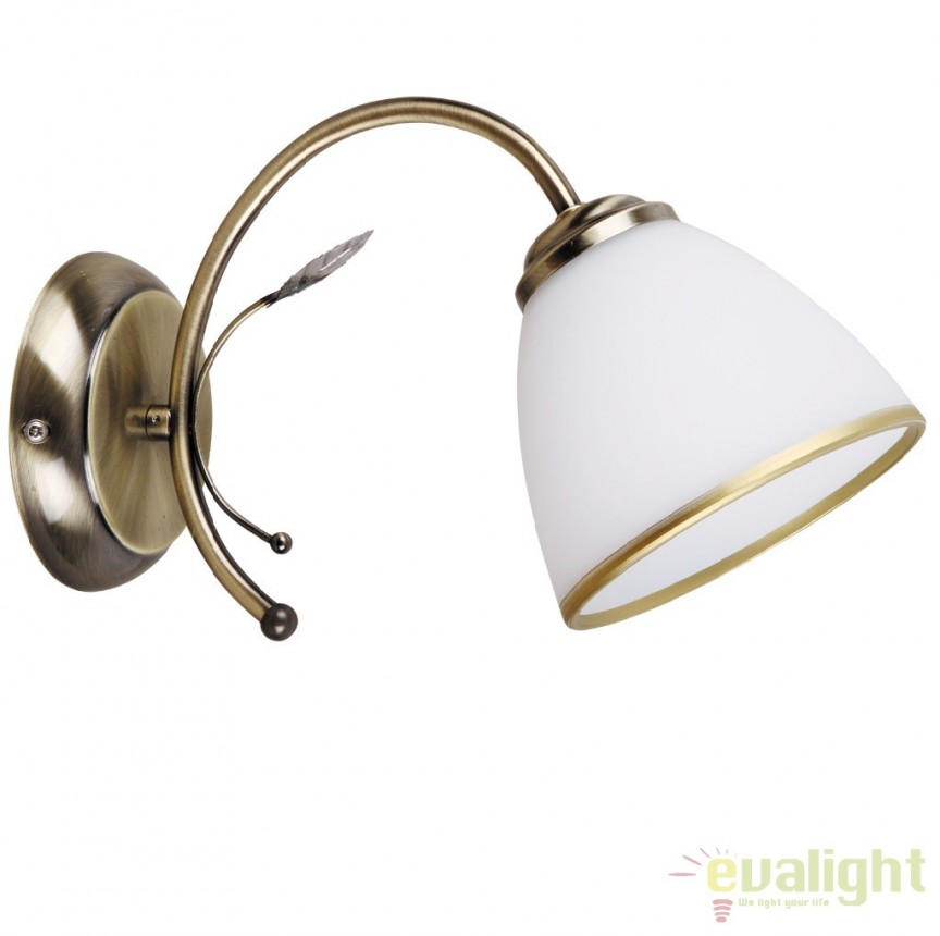 Aplica de perete clasica, Aletta 2778 RX, Candelabre si Lustre moderne elegante⭐ modele clasice de lux pentru living, bucatarie si dormitor.✅ DeSiGn actual Top 2020!❤️Promotii lampi❗ ➽ www.evalight.ro. Oferte corpuri de iluminat suspendate pt camere de interior (înalte), suspensii (lungi) de tip lustre si candelabre, pendule decorative stil modern, clasic, rustic, baroc, scandinav, retro sau vintage, aplicate pe perete sau de tavan, cu cristale, abajur din material textil, lemn, metal, sticla, bec Edison sau LED, ieftine de calitate deosebita la cel mai bun pret. a