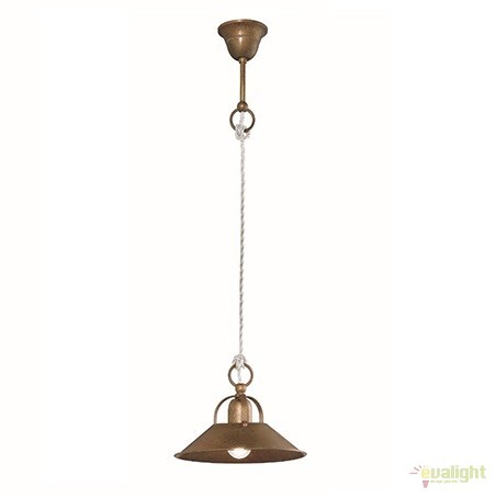 Lustra, Pendul rustic fabricat manual diam.23,5cm Cascina 204.07.OO, Corpuri de iluminat rustice⭐ modele din lemn sau fier forjat pentru iluminat interior în stil rustic.✅Design decorativ vintage!❤️Promotii lampi❗ ➽www.evalight.ro. Alege lustre suspendate si candelabre decorate în stil rustic traditional, aplice si plafoniere aplicate de tavan sau perete, pt foisoare si terase casa, ieftine si de lux, calitate la cel mai bun pret.


 a