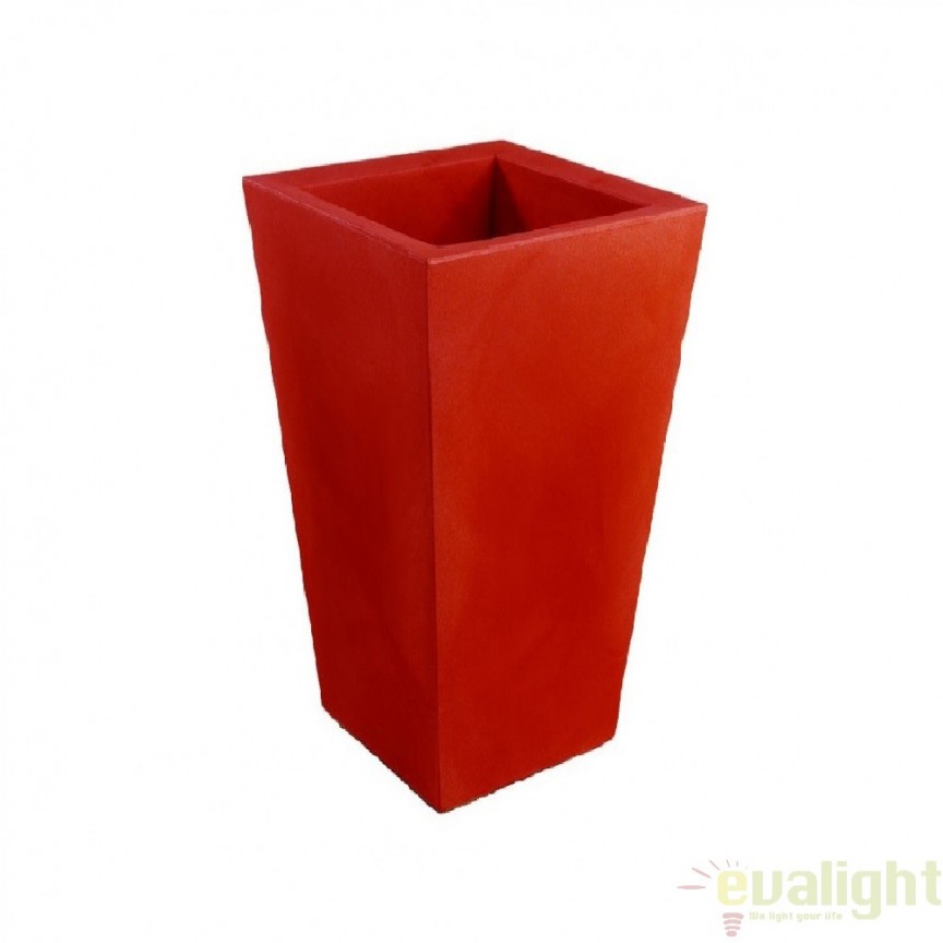 Ghiveci plante design decorativ modern interior / exterior HIGH SQUARE CONE mini 10x10x20cm, Candelabre si Lustre moderne elegante⭐ modele clasice de lux pentru living, bucatarie si dormitor.✅ DeSiGn actual Top 2020!❤️Promotii lampi❗ ➽ www.evalight.ro. Oferte corpuri de iluminat suspendate pt camere de interior (înalte), suspensii (lungi) de tip lustre si candelabre, pendule decorative stil modern, clasic, rustic, baroc, scandinav, retro sau vintage, aplicate pe perete sau de tavan, cu cristale, abajur din material textil, lemn, metal, sticla, bec Edison sau LED, ieftine de calitate deosebita la cel mai bun pret. a