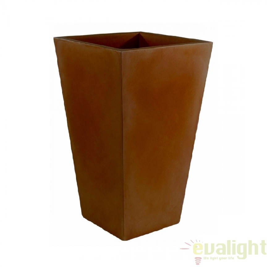 Ghiveci plante design decorativ modern interior / exterior HIGH SQUARE CONE mini 14x14x28cm, Candelabre si Lustre moderne elegante⭐ modele clasice de lux pentru living, bucatarie si dormitor.✅ DeSiGn actual Top 2020!❤️Promotii lampi❗ ➽ www.evalight.ro. Oferte corpuri de iluminat suspendate pt camere de interior (înalte), suspensii (lungi) de tip lustre si candelabre, pendule decorative stil modern, clasic, rustic, baroc, scandinav, retro sau vintage, aplicate pe perete sau de tavan, cu cristale, abajur din material textil, lemn, metal, sticla, bec Edison sau LED, ieftine de calitate deosebita la cel mai bun pret. a