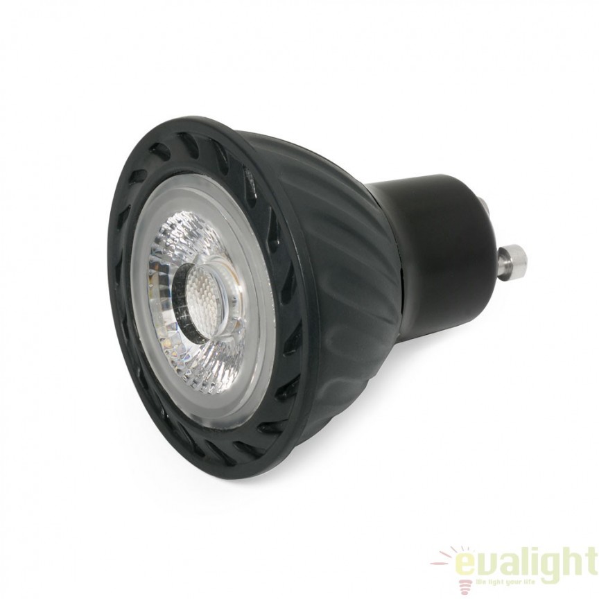 Bec GU10 LED 8 Watt 2700K, 17324 , Becuri GU10 LED - Bec halogen soclu GU10 - dulie bec GU10⭐ modele becuri economice si halogen.✅Clasa eficienta energetica❗ ➽ www.evalight.ro. Alege temperatura de culoare potrivita a becurilor functie de tipul de iluminare: cu lumina calda, rece, naturala sau neutra. 
Becuri cu soclu (dulie) de tip GU10 cu LED dimabile cu lumina calda (3000K), lumina rece alba (6500K) si lumina neutra (4000K), lumina naturala, proiectoare si reflectoare cu spot-uri reglabile cu flux luminos directionabil, aplicate si incastrate pe tavan fals rigips (plafon), perete, lumeni, bec LED ECO echivalent 35W / 50W / 100W (Watt) tensinea curentului electric este de 12V fata de 220V (Volti), durata mare de viata, becuri cu lumina puternica (luminozitate mare), ce consumă mai putina energie electrica, rezistente la caldura si la apa, cu garantie cel mai bun pret❗ a