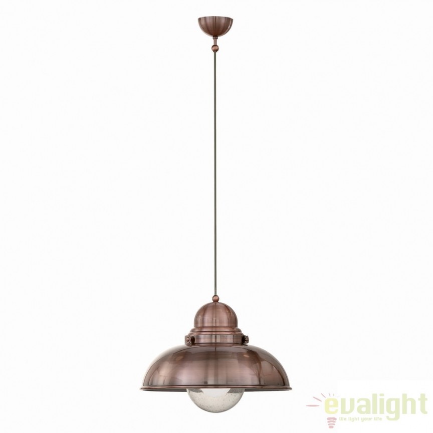 Pendul design INDUSTRIA Style SAILOR SP1 D43 RAME 25315, NOU❗ Lustre VINTAGE, RETRO, INDUSTRIA Style⭐cele mai iubite❤️ corpuri de iluminat decorative moderne.✅Design antichizat unic!❤️Promotii lampi❗ ➽ www.evalight.ro. Alege candelabre elegante de lux pentru camere interior (bucatarie, dormitor si living) decorate in stil vintage sau retro, modele de calitate deosebita la cel mai bun pret. a