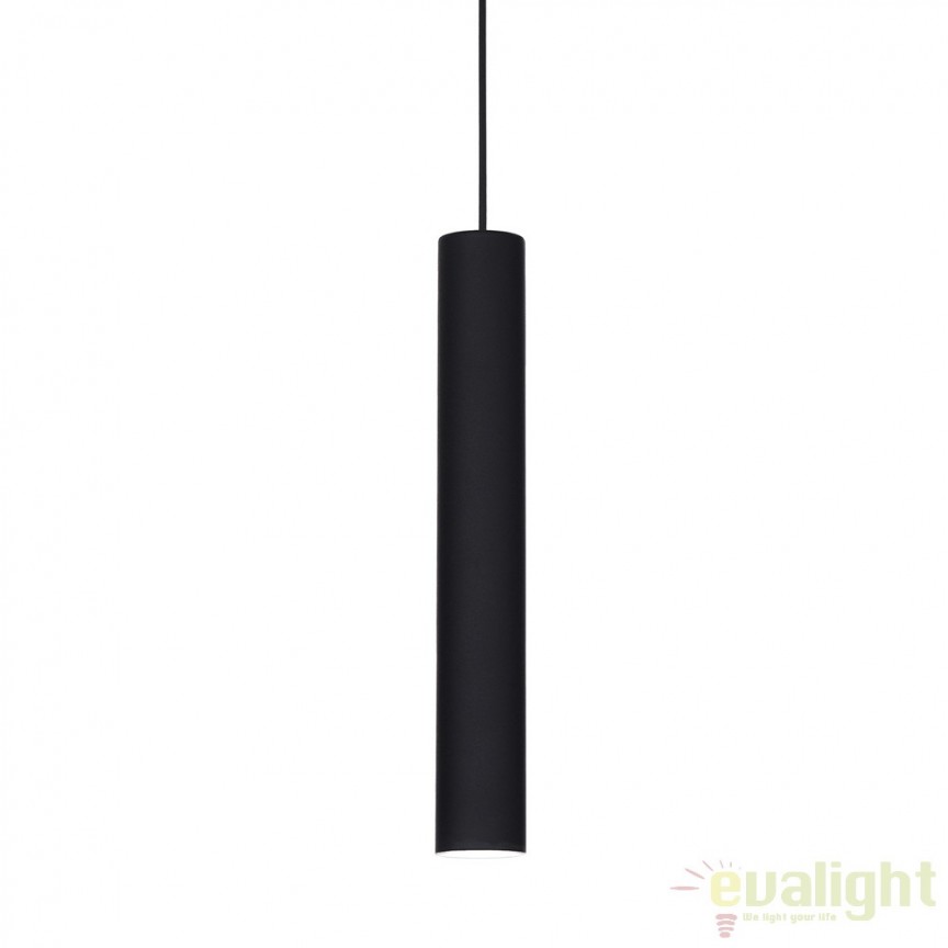 Pendul modern LOOK SP1 SMALL NERO 104928, Pendule / Lustre suspendate moderne, LED⭐ modele elegante pentru bucatarie, living dormitor.✅DeSiGn decorativ unic!❤️Promotii lampi❗ ➽www.evalight.ro. Alege corpuri de iluminat suspendate pt interior stil modern, suspensii de tip pendule cu cristale, abajur material textil, lemn, metal, sticla, bec tip lumanare Edison sau LED, ieftine si de lux, calitate deosebita la cel mai bun pret. a