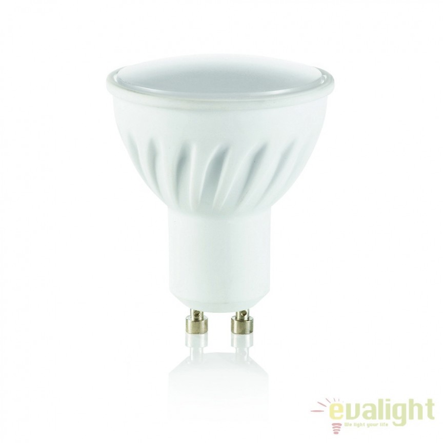 Bec LED GU10 7W CERAMICA 4000K 117652, Becuri GU10 LED - Bec halogen soclu GU10 - dulie bec GU10⭐ modele becuri economice si halogen.✅Clasa eficienta energetica❗ ➽ www.evalight.ro. Alege temperatura de culoare potrivita a becurilor functie de tipul de iluminare: cu lumina calda, rece, naturala sau neutra. 
Becuri cu soclu (dulie) de tip GU10 cu LED dimabile cu lumina calda (3000K), lumina rece alba (6500K) si lumina neutra (4000K), lumina naturala, proiectoare si reflectoare cu spot-uri reglabile cu flux luminos directionabil, aplicate si incastrate pe tavan fals rigips (plafon), perete, lumeni, bec LED ECO echivalent 35W / 50W / 100W (Watt) tensinea curentului electric este de 12V fata de 220V (Volti), durata mare de viata, becuri cu lumina puternica (luminozitate mare), ce consumă mai putina energie electrica, rezistente la caldura si la apa, cu garantie cel mai bun pret❗ a