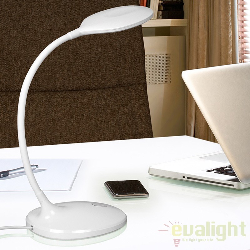 Veioza LED / Lampa de birou LED 4000K SCOOP WHITE SV-552758, Veioze / Lampi de Birou, LED⭐ modele vintage moderne sau clasice pentru iluminat birou copii si office.✅DeSiGn original de lux!❤️Promotii lampi birou❗ ➽www.evalight.ro. Alege corpuri de iluminat birou living pt citit cu reader LED, cu brat flexibil (articulat), cu clips (clema), calitate deosebita la cel mai bun pret. a